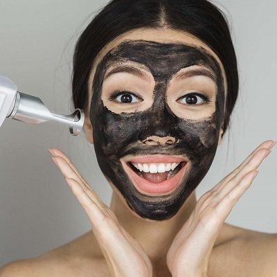Carbon peel facial